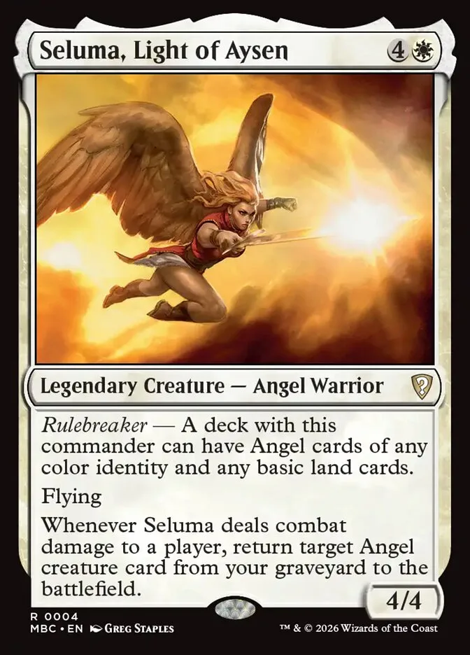 Seluma, Light of Aysen — Magic: The Gathering card